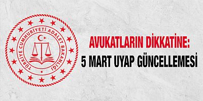 Avukatlara UYAP Hatırlatması