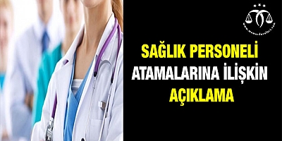Bakan Koca'dan sağlık personeli atamalarına ilişkin açıklama