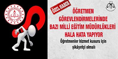 Bazı Milli Eğitimler Yanlışta Israr Ediyor