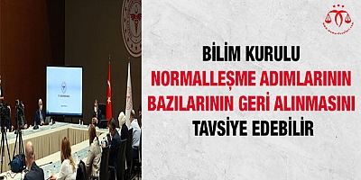 Bilim Kurulu normalleşme adımlarının bazılarının geri alınmasını tavsiye edebilir