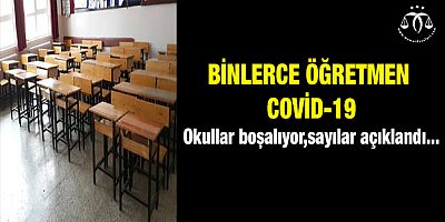 Binlerce Öğretmen Covid-19