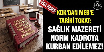 Bir Babanın Nefesi, MEB’in Norm Tablosuna Sığar Mı?
