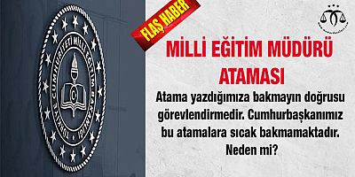 Bir İl Müdürü Ataması Daha