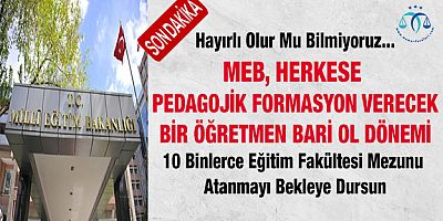 Bir Öğretmen Bari Ol Dönemi Başladı