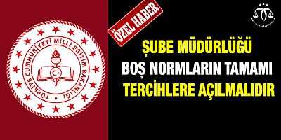 Boş Normların Hepsi Tercihlere Açılmalıdır