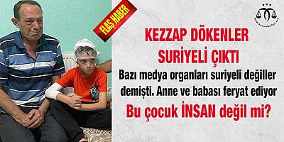 Bu çocuk İnsan Değil mi?