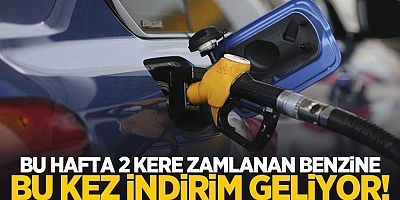 Bu hafta 2 kere zamlanan benzine bu kez indirim geliyor