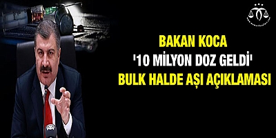 Bulk halde aşı' açıklaması