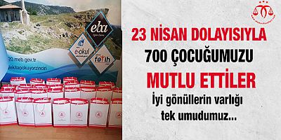 Çocuklarımıza 23 Nisan Sürprizi