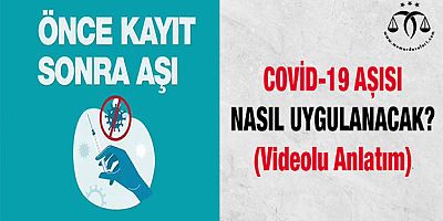 Covid-19 Aşısı Nasıl Uygulanacak?
