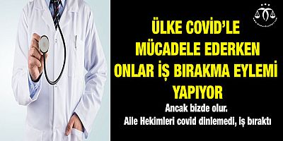 Covid'le Mücadele Unutuldu