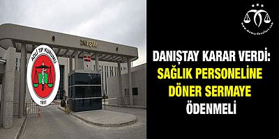 Danıştay'dan Döner Sermaye Kararı