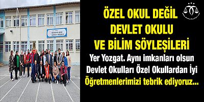 Devlet Okullarımız Özel Okullardan İyi