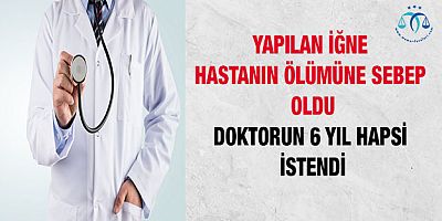 Doktorun Hapsi İstendi