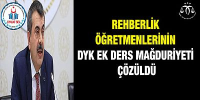 DYK Ek Ders Sorunu Çözüldü