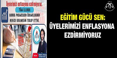 Eğitim Gücü Sen’den Banka Promosyonu Açıklaması