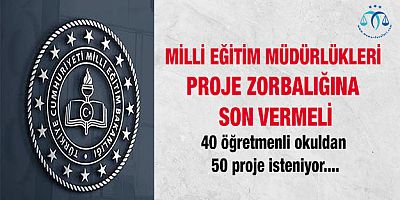 Eğitim Öğretim verilen yer mi? Proje Merkezi mi?