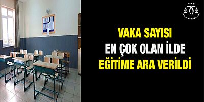 Eğitime ara verildi