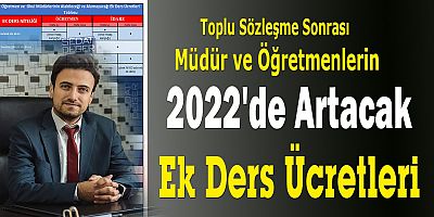 Ek Ders Sayıları Değişti