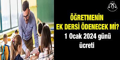 Ek Ders Ücreti Ödenecek Mi?