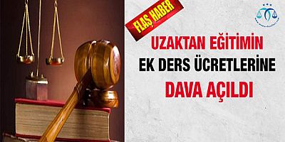 Ek Ders Ücretlerine Dava Açıldı