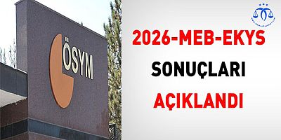 EKYS Sonuçları Açıklandı