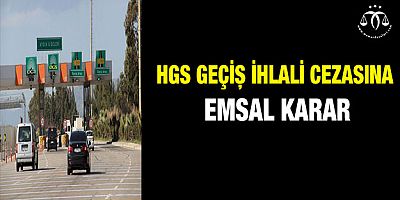 Emsal HGS Kararı