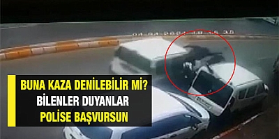 Polis kaçan sürücüyü arıyor