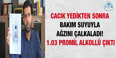 Gargara Alkollü Çıkmasına Neden Oldu