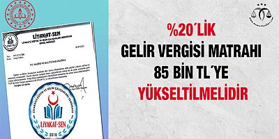 Gelir Vergisi Matrahı İçin Düzenleme Şart