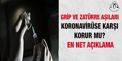 Grip ve zatürre aşıları koronavirüse karşı korur mu? En net açıklama