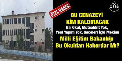 Harabe Bir Okulu Bekleyen Öğrenciler