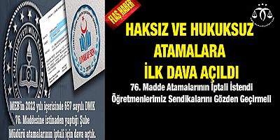 Havadan Atanan Şube Müdürlerine Kötü Haber