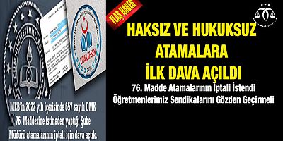 Havadan Atanan Şube Müdürlerine Kötü Haber