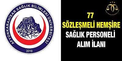 Hemşire Alım İlanı