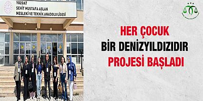 Her Çocuk Bir Deniz Yıldızıdır projesi başladı