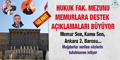 Huk. Fak. Mezunu Memurlarımızın Avukatlık Stajına Bizde Destek Veriyoruz...