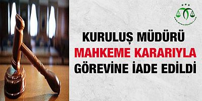 Huzurevi Müdürüne İade