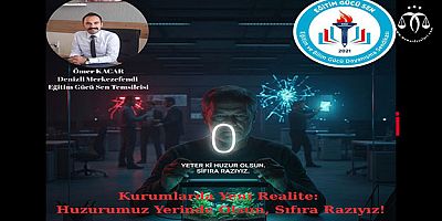 Huzurumuz Yerinde Olsun, Sıfıra Razıyız!