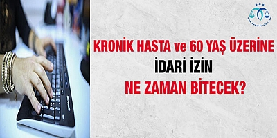 İdari izinler bitiyor mu?