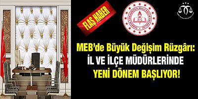 İl Milli Eğitim Müdürlerinde Değişim