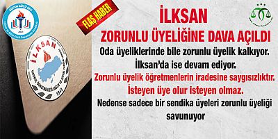 İlksan Üyeliğine Dava Açıldı