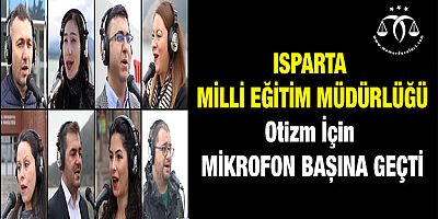 Isparta MEM Mikrofon Başına Geçti
