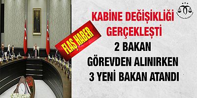 Kabine Değişikliği Gerçekleşti