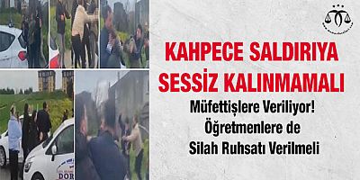 Kahpece Saldırıya Sessiz Kalınmamalı 