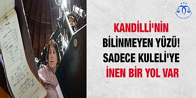 Kandilli'nin bilinmeyen yüzü! Sadece Kuleli'ye inen bir yol var