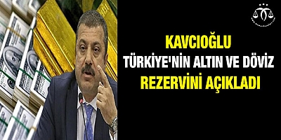 Kavcıoğlu, Türkiye'nin altın ve döviz rezervini açıkladı