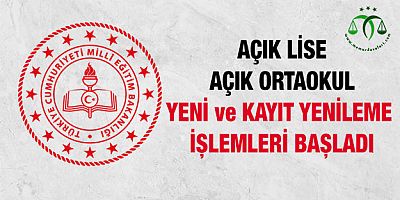 Kayıt Yenilemeler Başladı