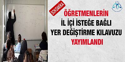 Kılavuz Yayımlandı