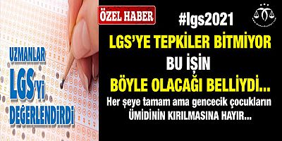 LGS Sınavında Yaşananlar